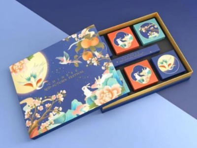 濟南彩盒生產廠家教你設計月餅包裝盒