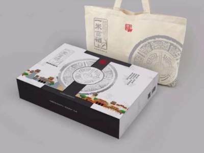 如何讓大米包裝盒看起來高大上？